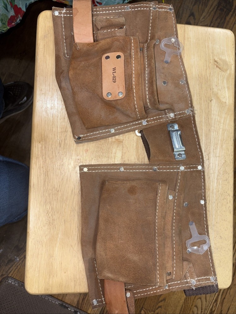 Kraft Tool Leather Tool Belt WL-029 10 - Pockets