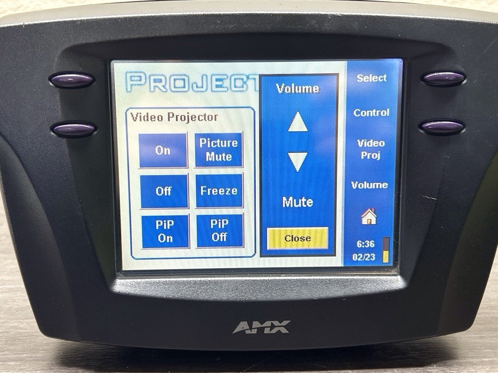 AMX VIEWPOINT ( VPT-CP) TOUCH SCREEN #D616