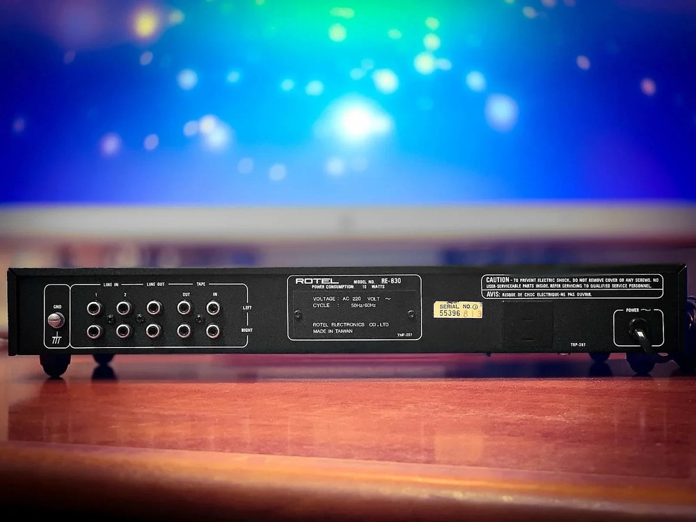 ROTEL RE-830 🌈RAREST🌈 Vintage Stereo Equalizer