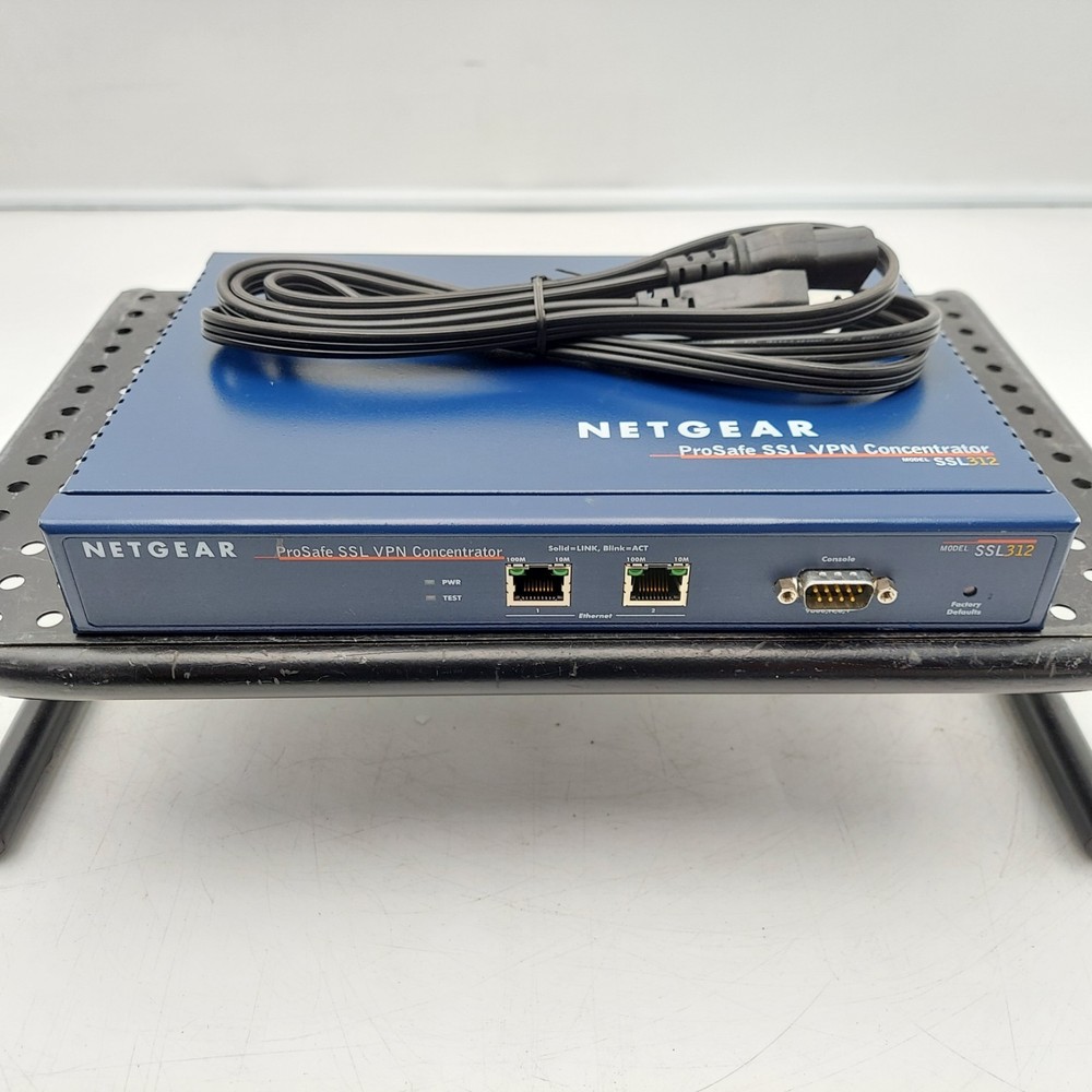 NETGEAR SSL312 PROSAFE SSL VPN CONCENTRATOR