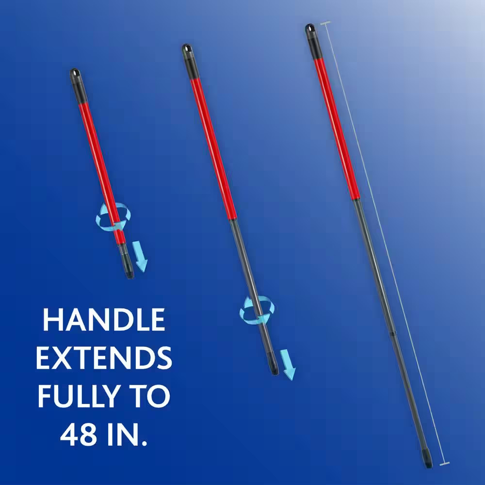 Easywring Spin Mop and Bucket System 2 Extra Machine Washable Mop Head Replaceme