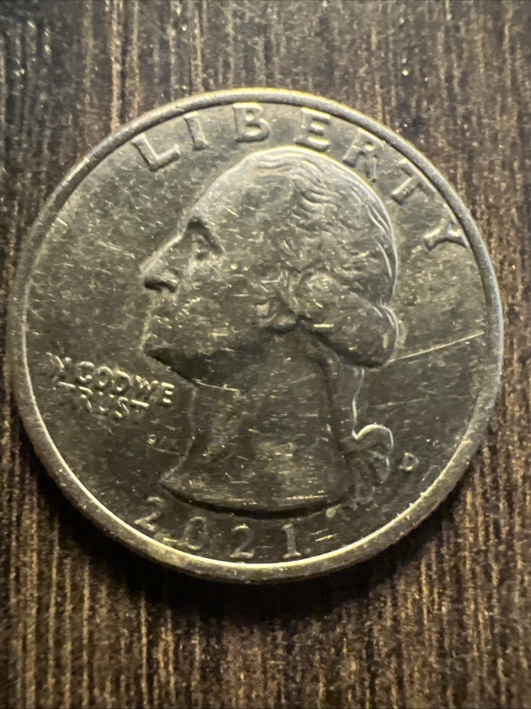“25 cents USA mint error”