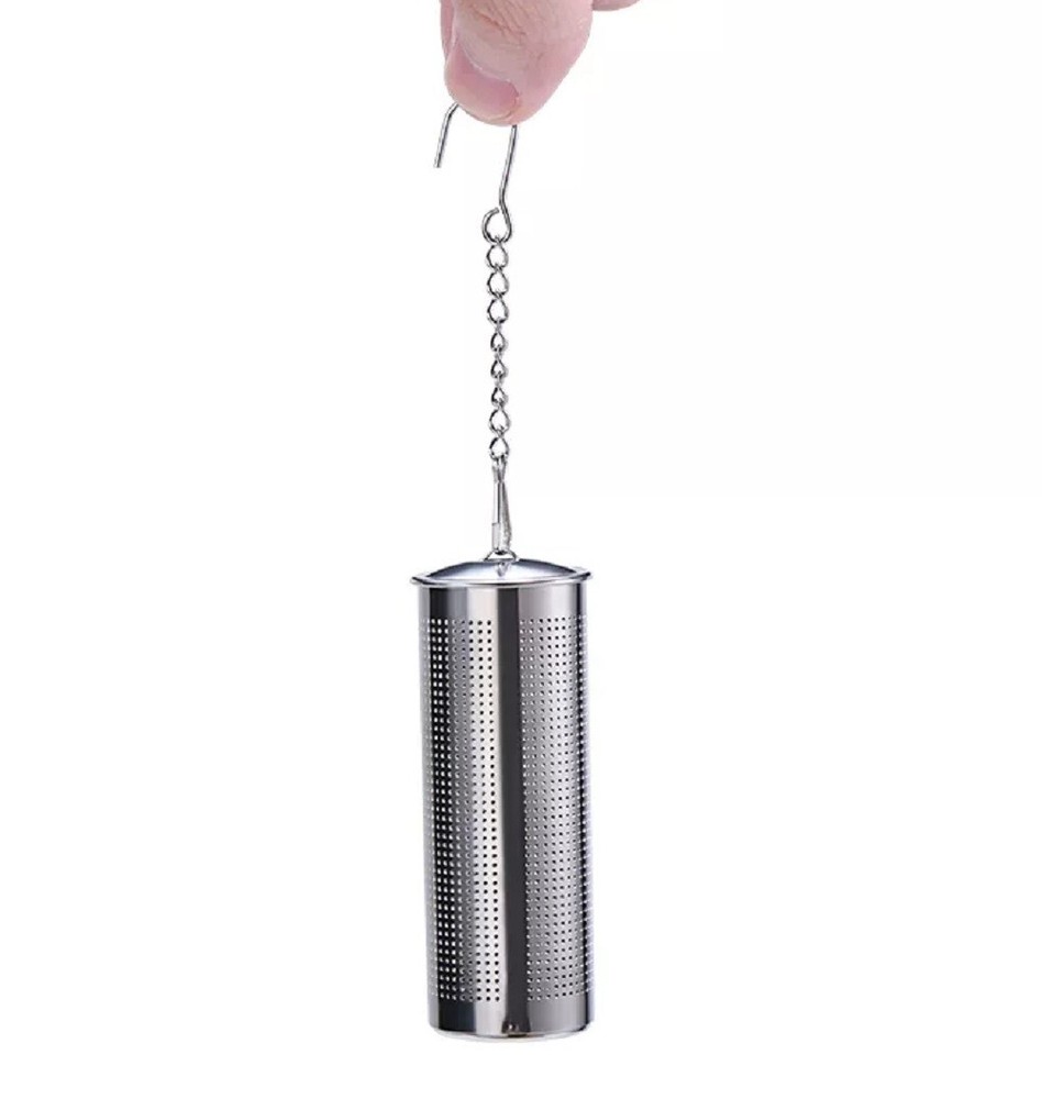 2-Pack Stainless Steel Tea Infuser Ball Fine Mesh Strainer w/ Chain Hook for Tea