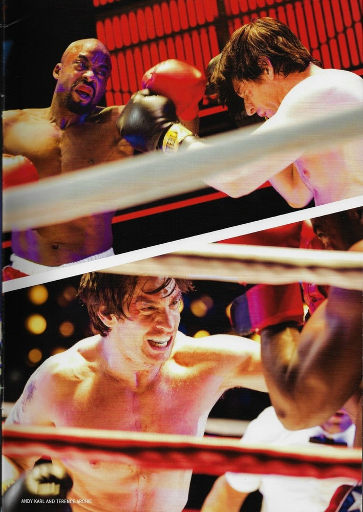 Andy Karl "ROCKY" Margo Seibert / Sylvester Stallone 2014 Souvenir Program