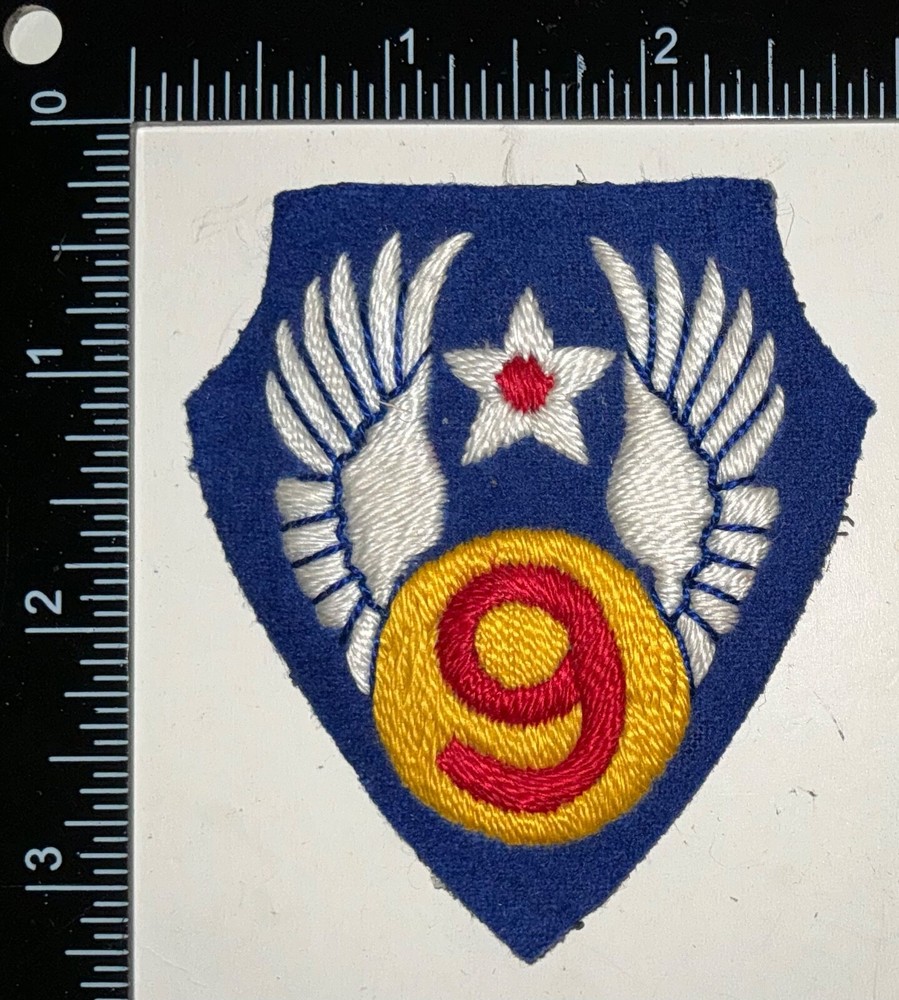 REPRODUCTION WWII US 9th Army Air Force AAF Patch