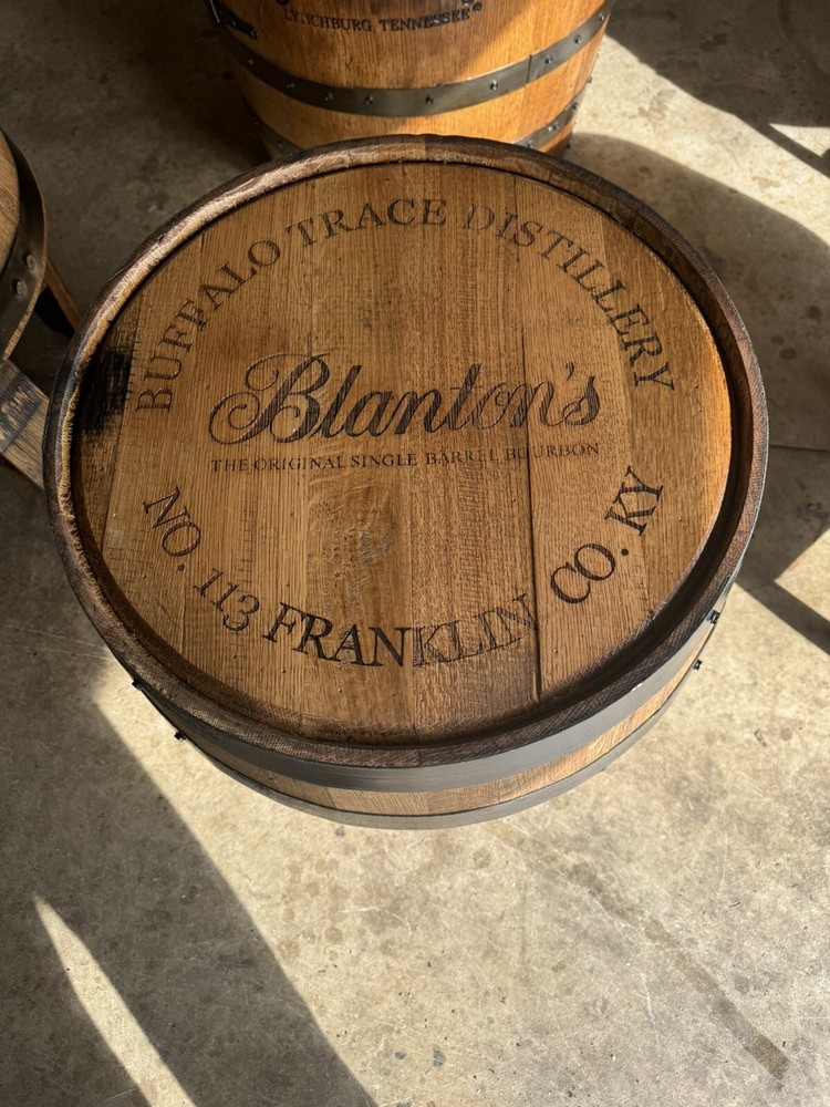 Blanton’s Bourbon Barrel Side Tables