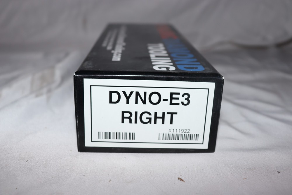 9 PACK - Dynamic Diamond Tooling DYNO E3-R Right, Quick Change, Polycrystalline