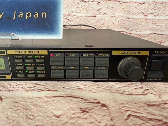 YAMAHA FX770 Multi Effects Processor Rack Unit for Guitar fast ship From japan