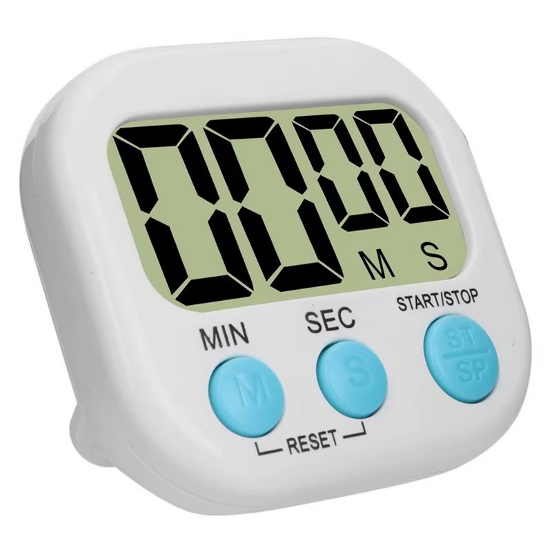 LED Digital Countdown Timer | Magnetic Kitchen Cooking Shower Study Alarm Clock
