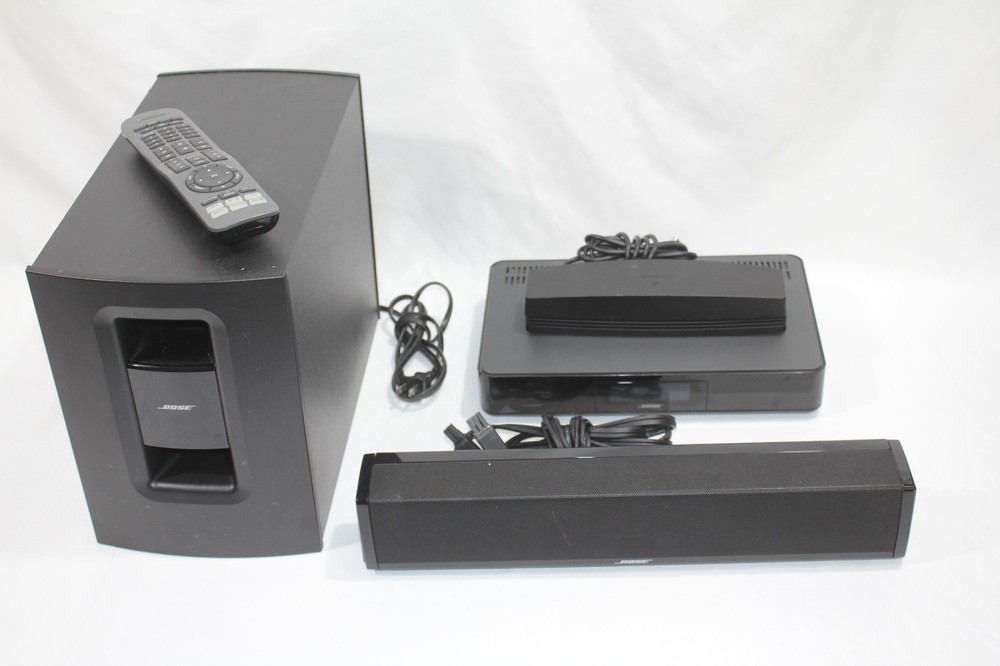 Bose CineMate 120 Home Theater System - Black Complete System W/ Wireless Adapt