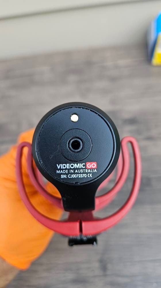 Rode VideoMic GO Lightweight On Camera Microphone A5
