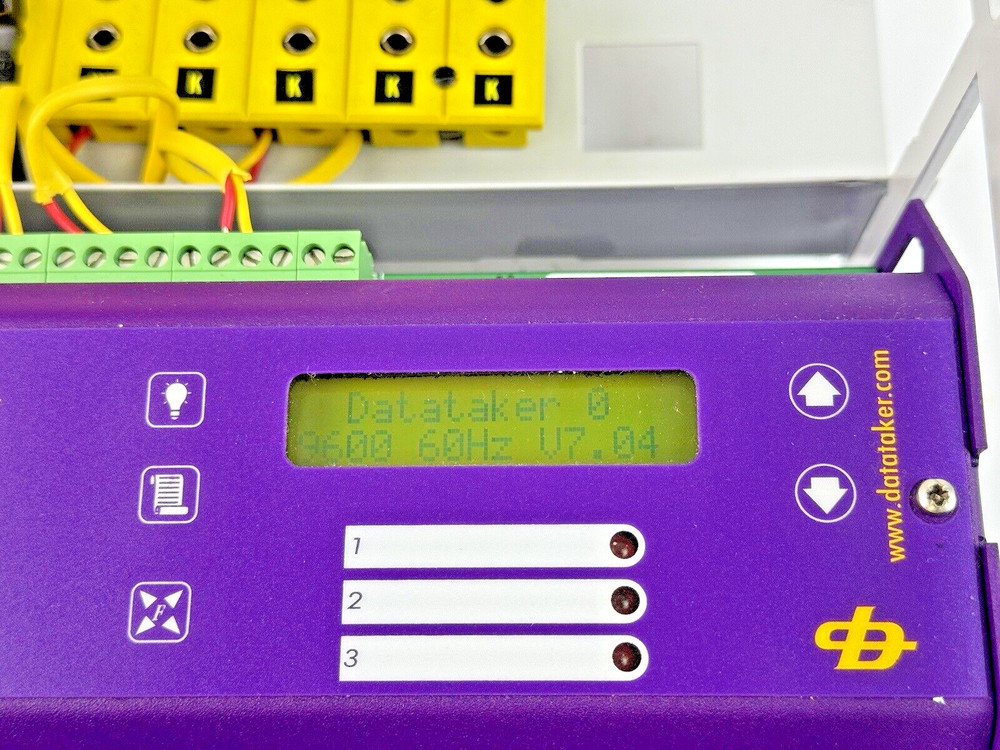 DATA TAKER - DT600 SER. 3 - TEMPERATURE SURVEY SYSTEM - DATA LOGGER