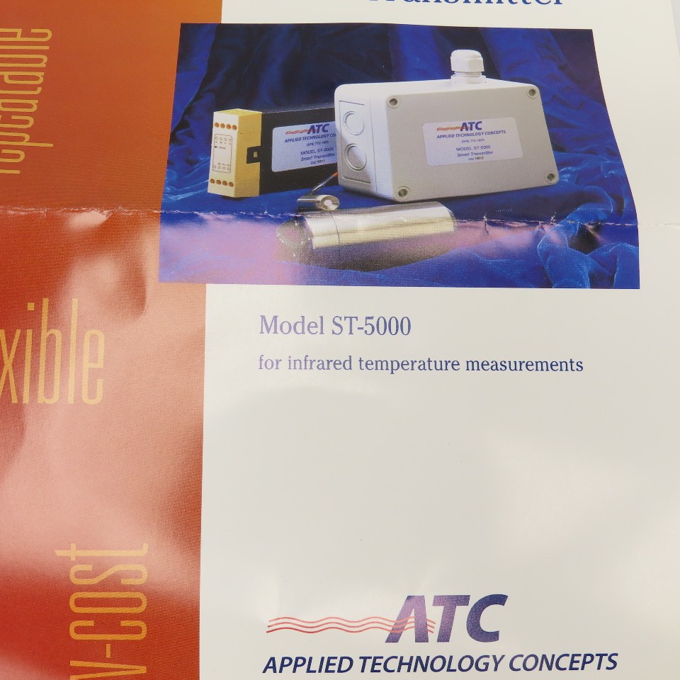Harmony Technology ST-5000-D Infrared Temperature Transmitter W/ Manual