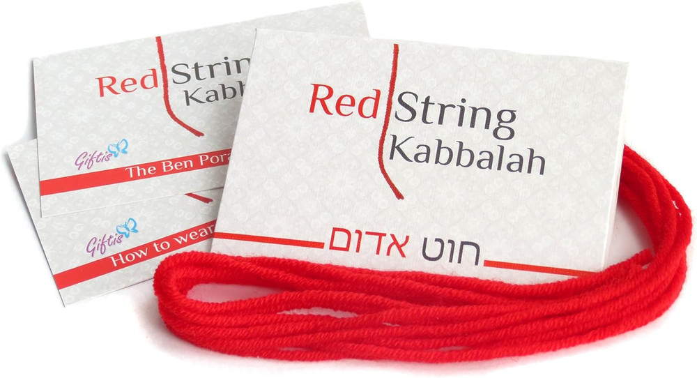 5 Pcs Red String Bracelet - 100% Wool - Protection against the Evil Eye