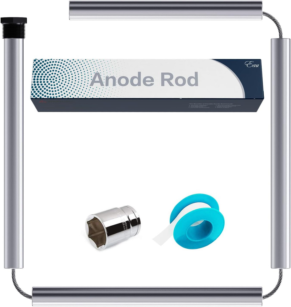 44" Aluminum Zinc Anode Rod for GE Rheem Reliance Kenmore Water Heater with Tool