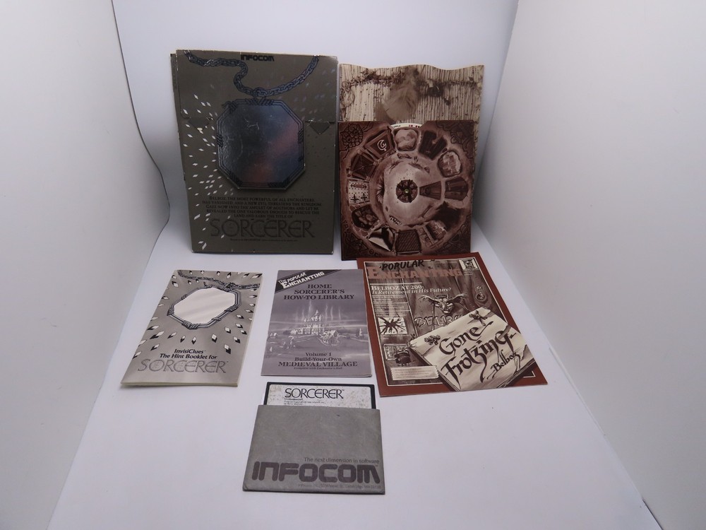 INFOCOM SORCERER Commodore 64 Untested