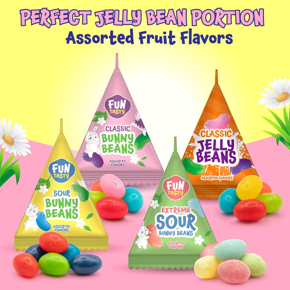 Jelly Beans - 36 Count - Easter Candy - 17.6 x 7.9 x 21 cm