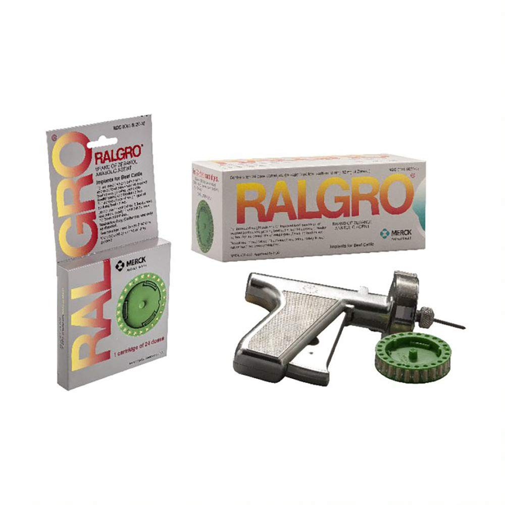 Boost Livestock Growth - Merck Ralgro Implants 24DS
