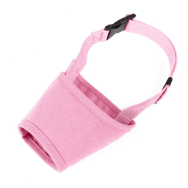 Adjustable Strap Dog Muzzle for Safe Outdoor Walking Training Barking Prevent