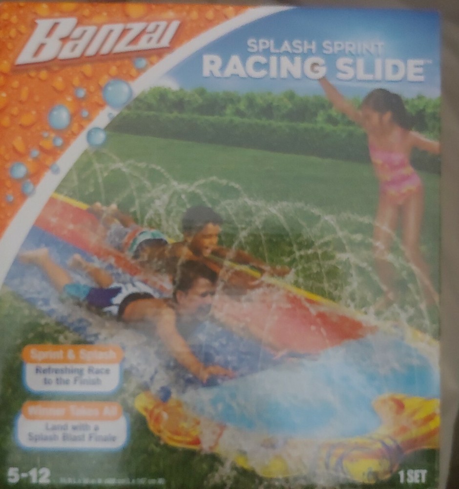 Banzai 16ft Splash Sprint Racing Slide