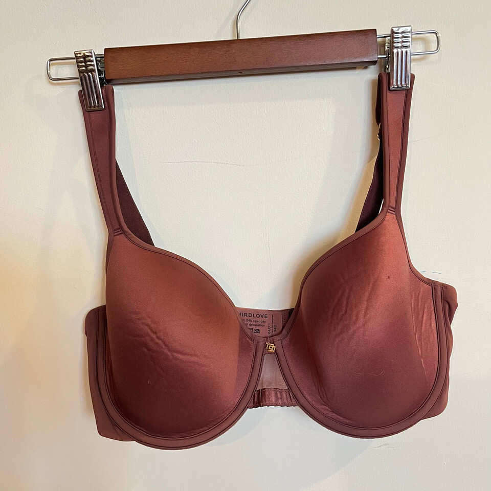 Third Love 24/7 Full Coverage Memory Foam Bra Brown Various Sizes NWT