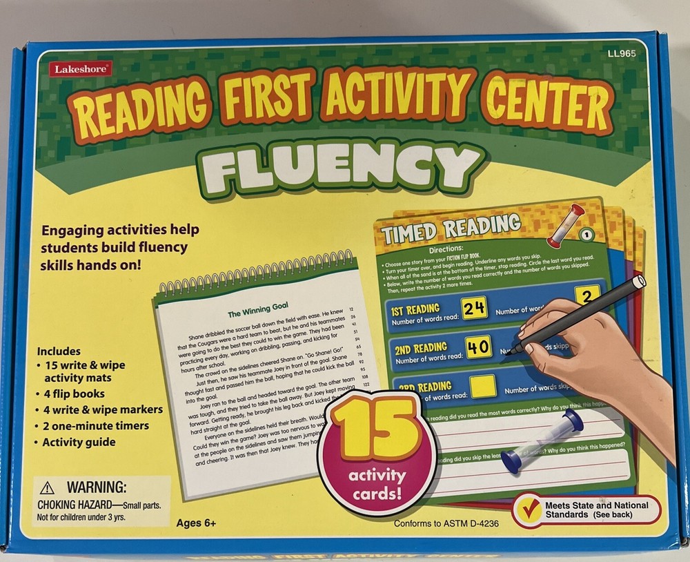 Lakeshore Learning Reading First Activity Center Fluency