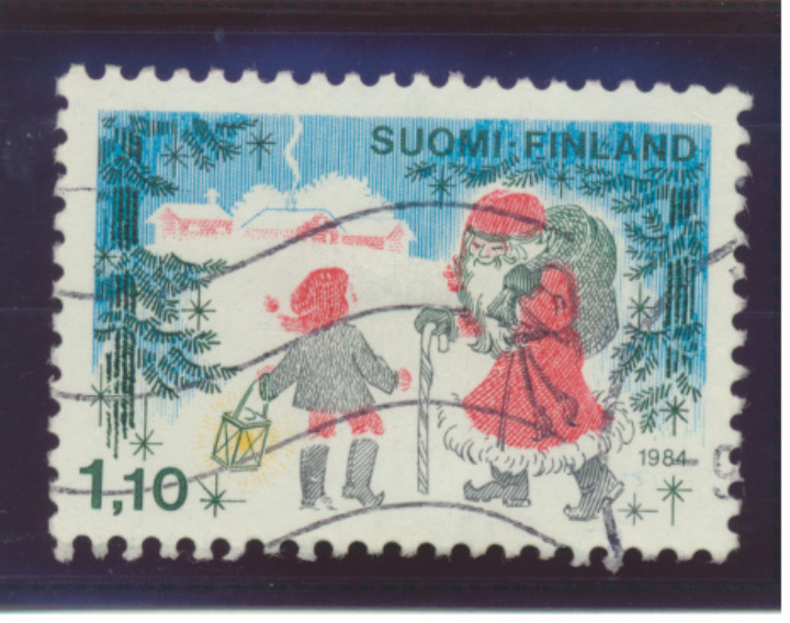 Finland Stamp Scott #698, Used