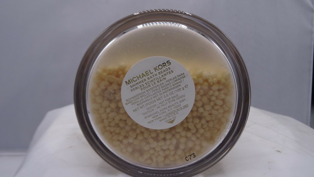 Michael Kors Shimmer Bath Beads 3.5 Oz New UNBOXED