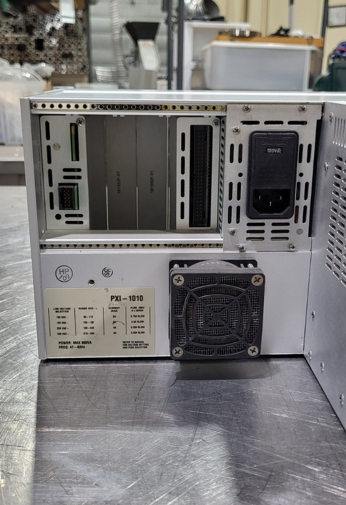 National Instruments PXI-8186 Embedded Controller with modules