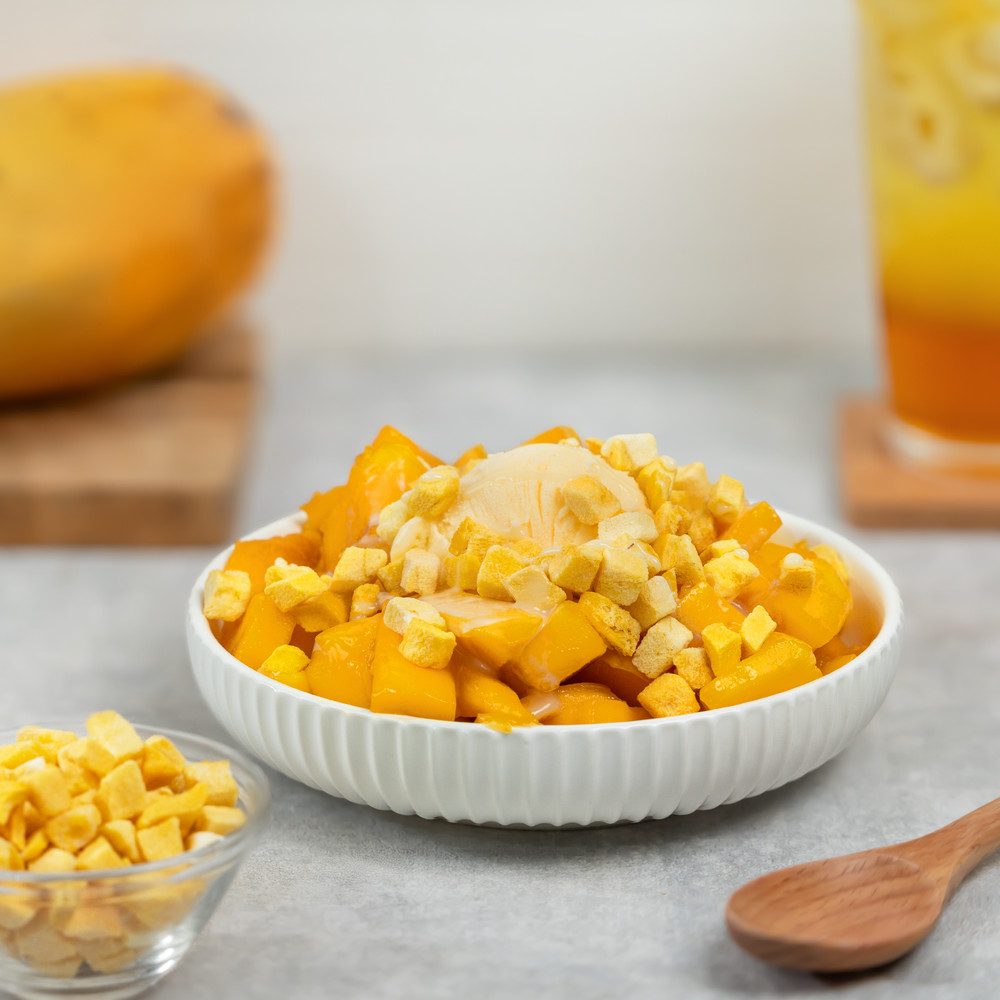 Tea Zone Freeze-Dried Mango, Diced - Bag