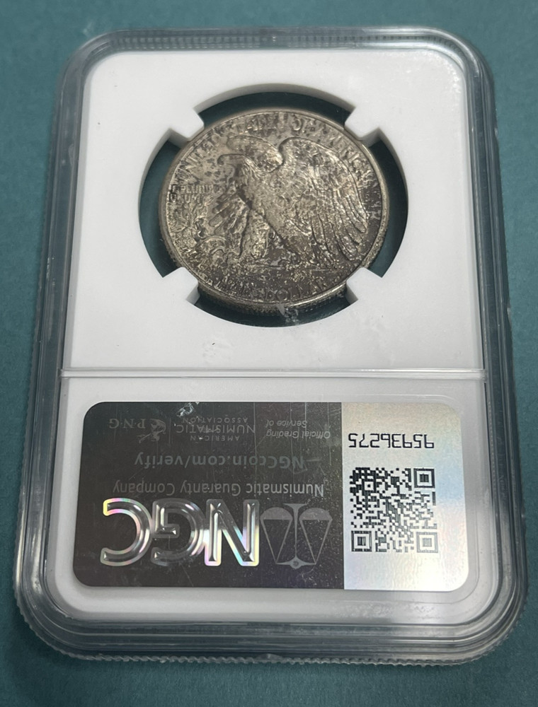 1942 Walking Liberty Half Dollar NGC MS64
