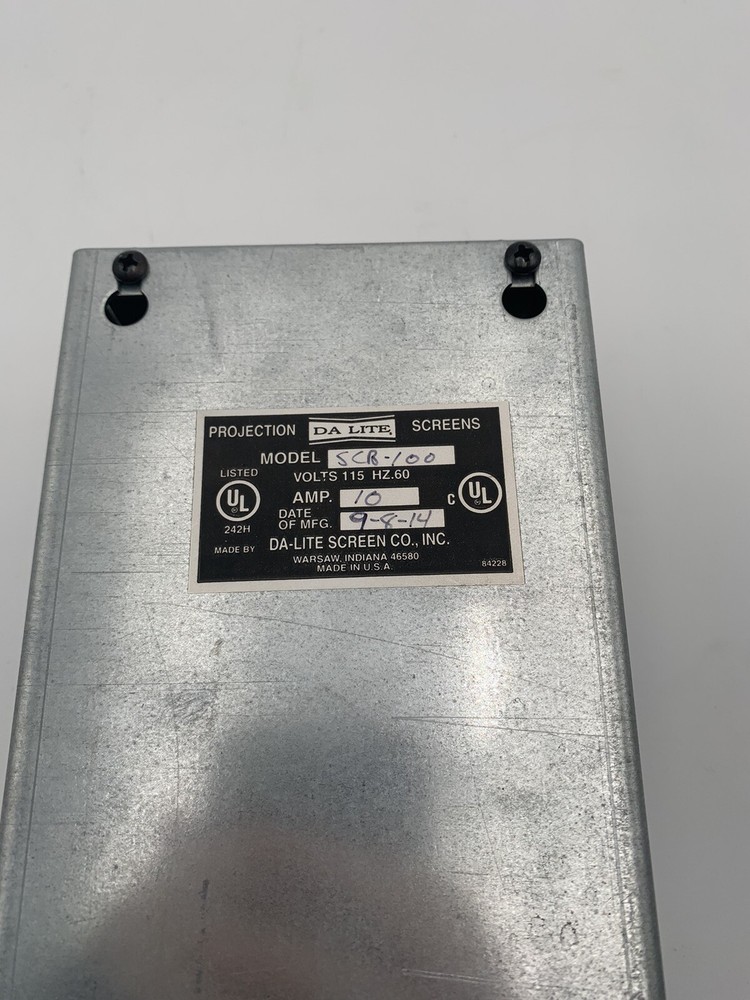 Da-Lite Projection Screen Control SCB-100