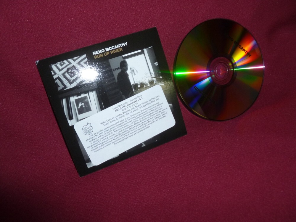 Reno McCarthy Run Up River with Hype Sticker CD