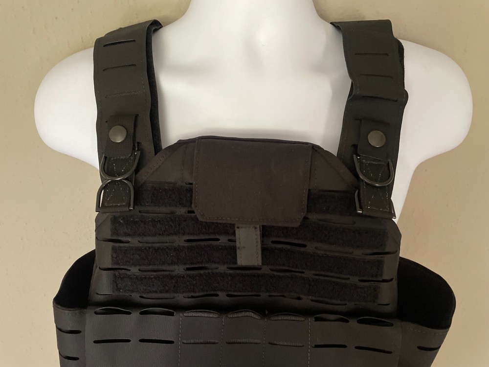 PROTECH Tactical Armor Plate Rack Carrier SHIFT 360 AWS QRS Large Black Webless