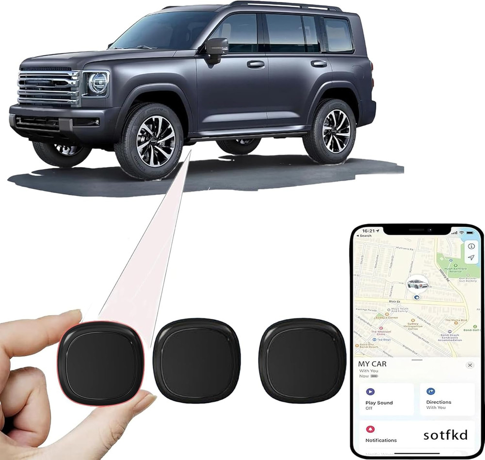 2 Pack GPS Tracker for Vehicles,Car Tracker Device Hidden,Tracker Device for Veh