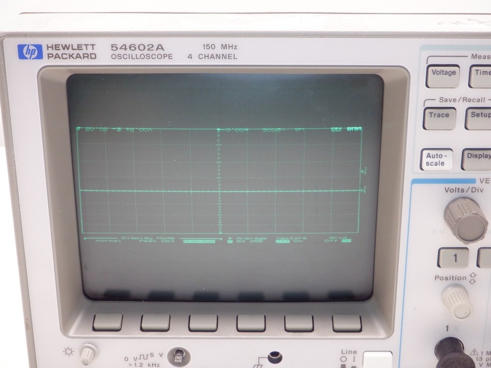 HP 54602A 4 CHANNEL OSCILLOSCOPE