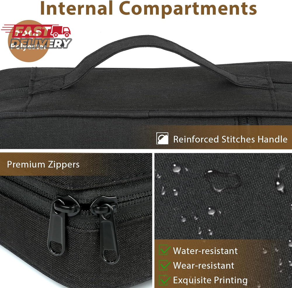 Bible Covers - Stylish Bible Covers - Bible Case with Durable Handle and Strap -