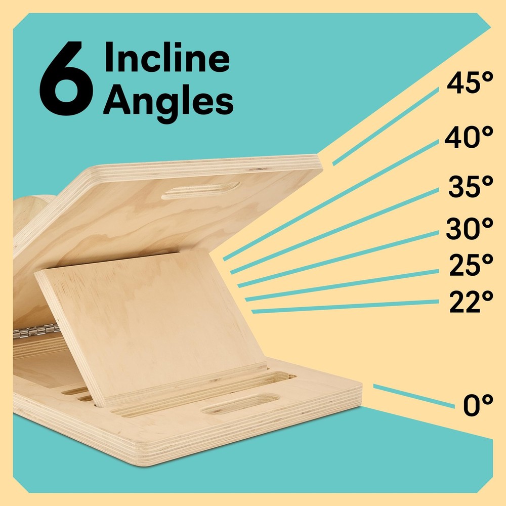 Slant Boards for Exercise – Slant Board with 6 Incline Angles – Transforms Into