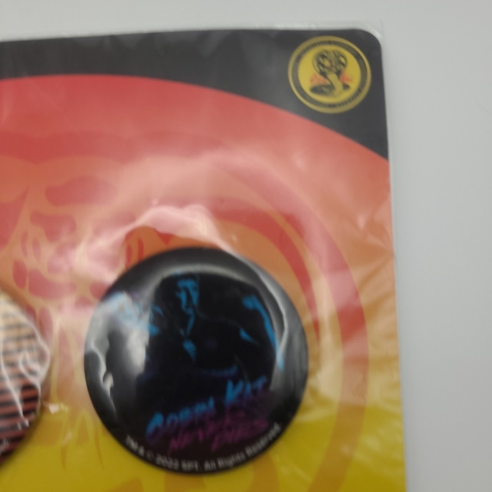 Cobra Kai Retro Button Set Lootcrate 2022