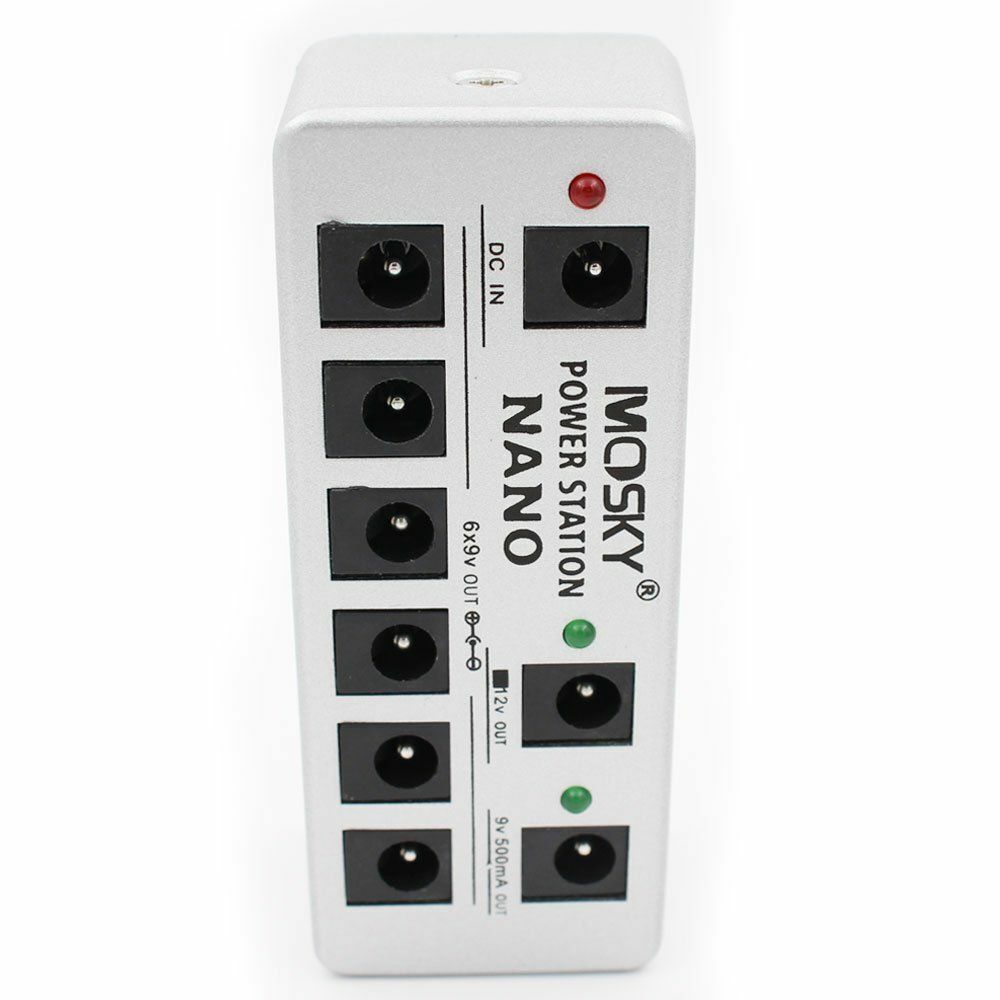 Mosky Multi-function Guitar Pedal DC Power Supply Station 8 Isolated Output USA