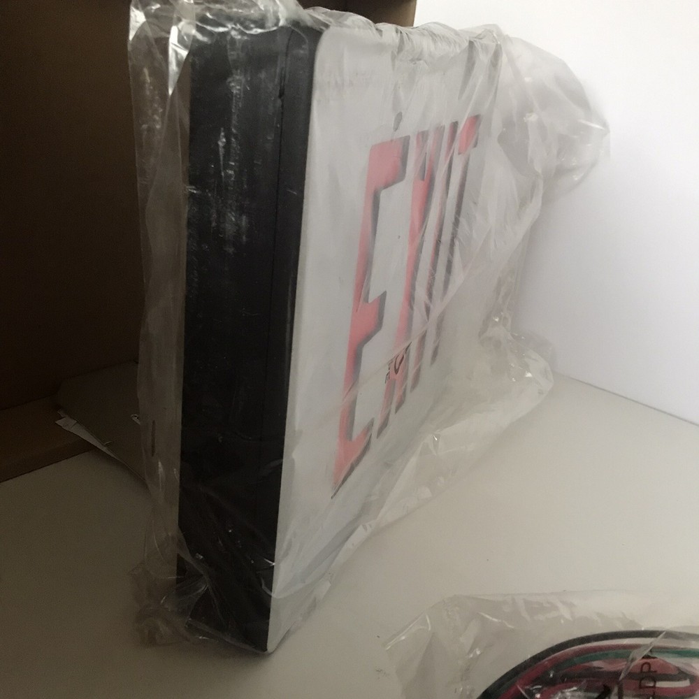 DUAL-LITE SESRW ALUM EXIT SIGN