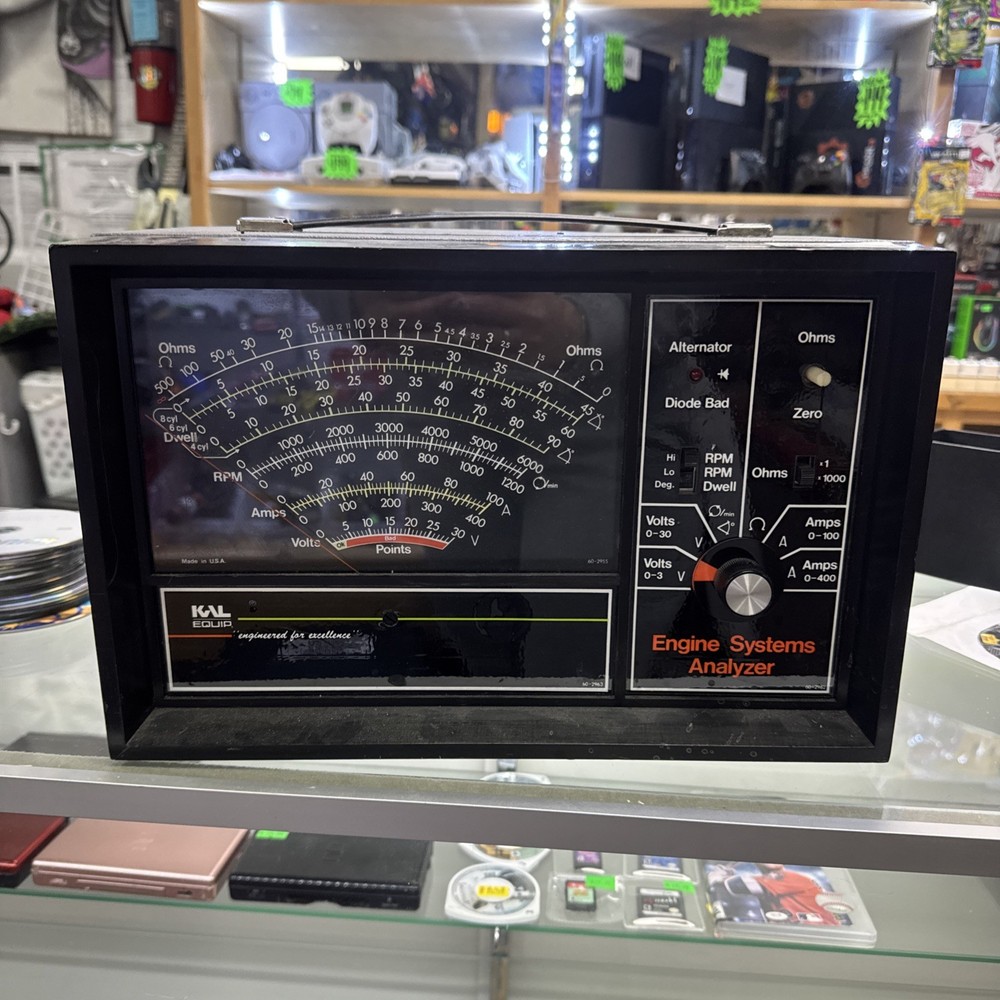 KAL Equip Professional Systems Engine Analyzer 60-4008 With Everything You See