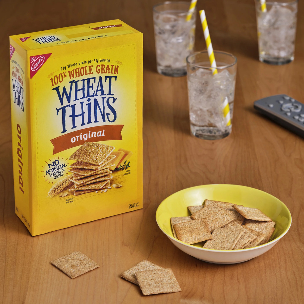 (3 Pack) Original Snacks, Whole Grain Wheat Crackers, Snack Crackers, 8.5 Oz