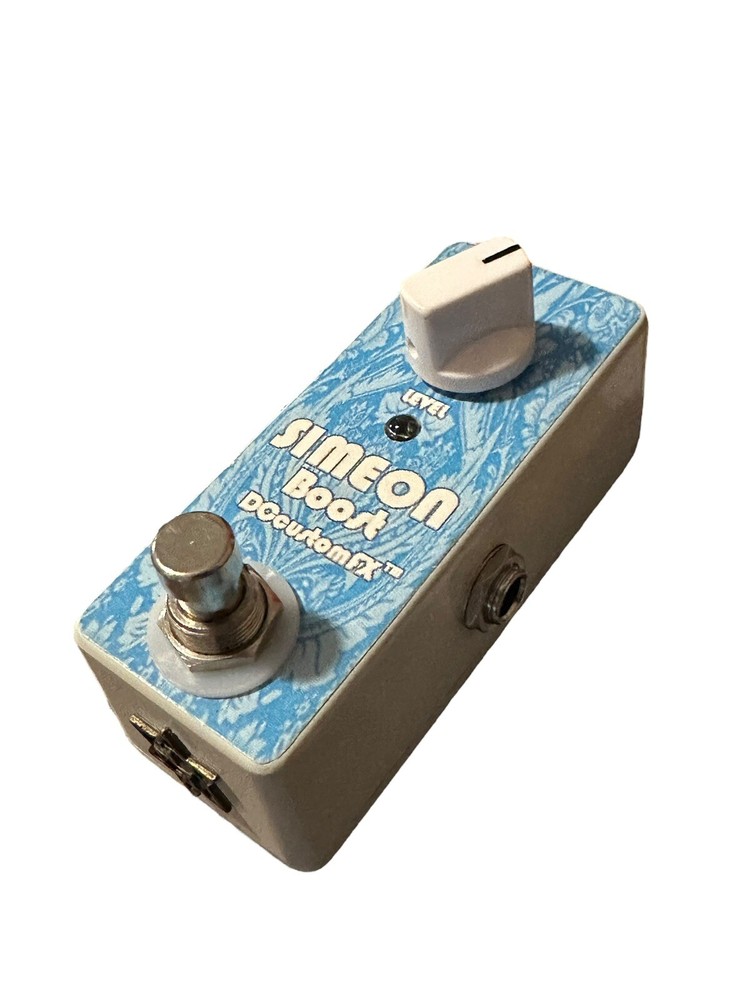 Simeon Boost Guitar Effects Pedal - By DC Custom FX