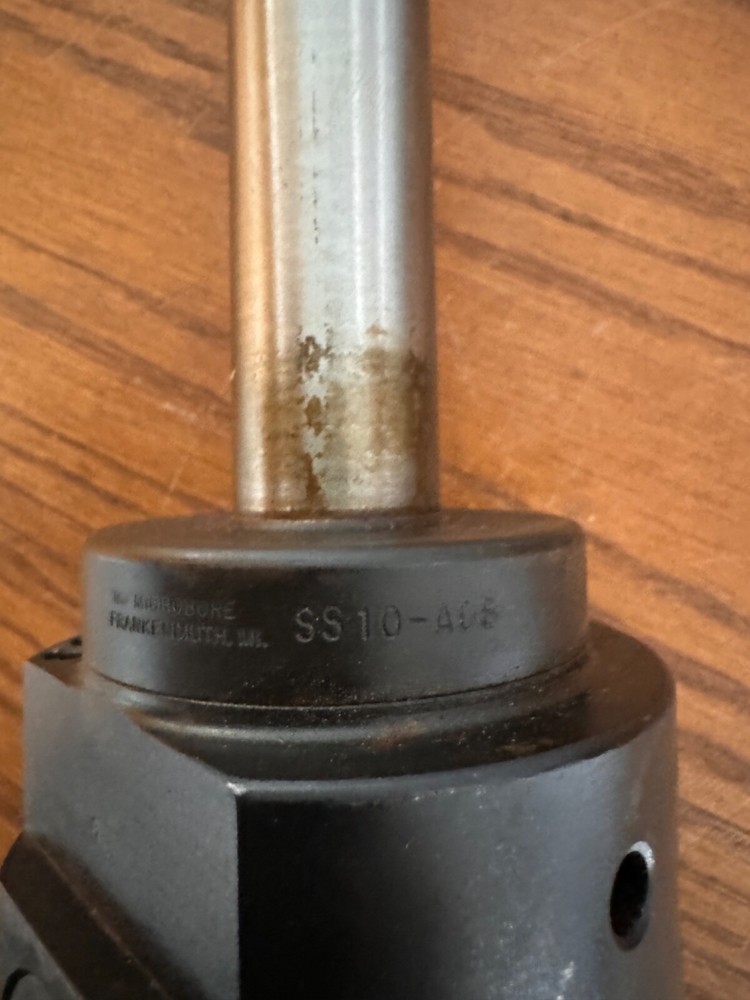 TSD MICROBORE GAH-07-1-050 ADJUSTABLE BORING HEAD FOR 1/2" BAR. 1" SHANK.
