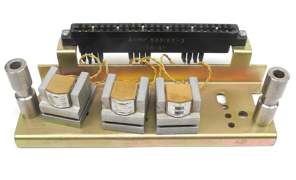 MCI JH-110 1/4" 2-Track Head Stack Assembly Complete, Head Condition Unknown. JX