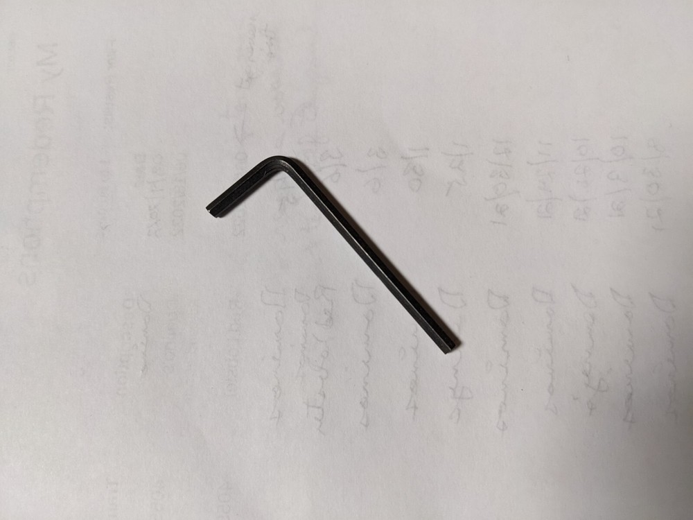 ADEMCO #529 ALARM PULL STATION HEX KEY (no pull station)