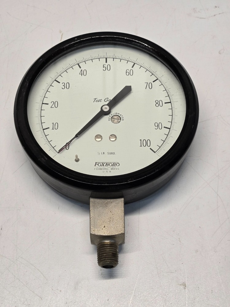 Foxboro Test Gauge 0-100 Range e16