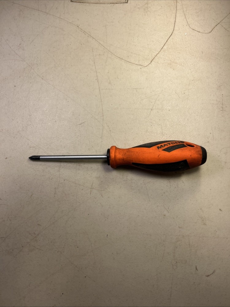 Matco Tools - #2 Phillips Tip Screwdriver, Orange/Black Handle SPO/G/R84P2CA