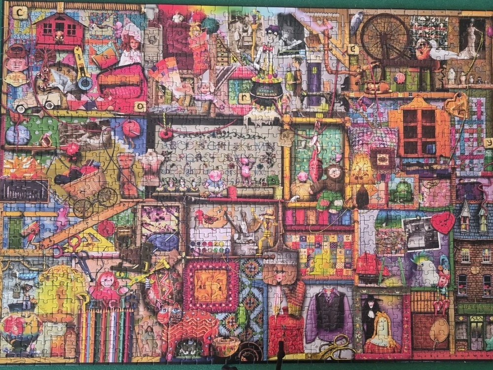 Ravensburger The Craft Cupboard No. 2 1000pc Jigsaw Puzzle